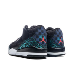Air Jordan 3 Retro (PS) 'Moto' - Black/Siren Red/Hyper Jade