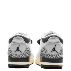 Air Jordan 3 Retro Hide N Sneaks (PS) - White/Black/Iron
