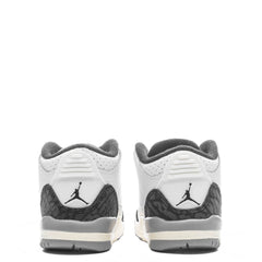 Air Jordan 3 Retro (TD) - Summit White/Fire Red/Cement Grey