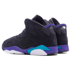 Air Jordan 6 Retro (PS) 'Aqua' - Black/Bright Concord/Aquatone