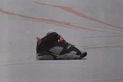 Air Jordan 6 Retro (PS) 'Bordeaux' - Black/Bordeaux/Light Graphite