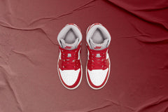 Air Jordan 1 Retro High OG (PS) - Light Iron Ore/Varsity Red/Sail
