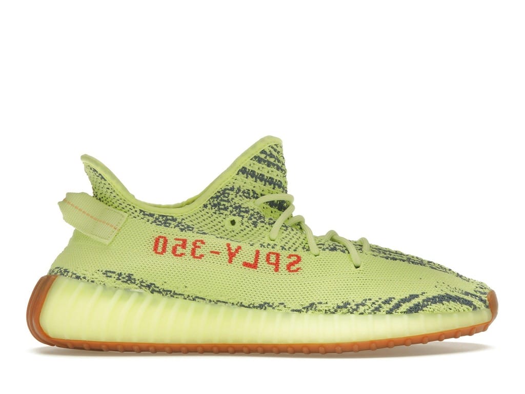 Adidas Yeezy Boost 350 V2 Semi Frozen Yellow B37572 Sneakers