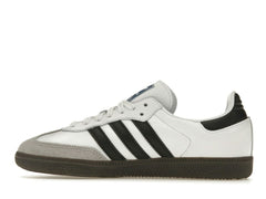 Adidas Samba OG Women’s Cloud White Core Black Leather Sneakers B75806