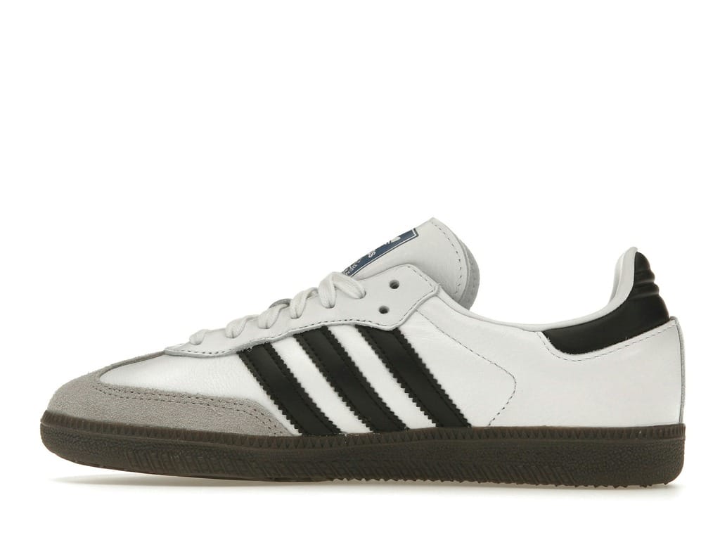 Adidas Samba OG Cloud White Core Black Women’s Leather Sneakers BZ0057