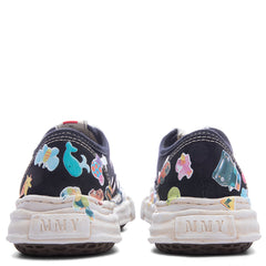 Baker Low OG Sole Canvas Stickers Print - Black