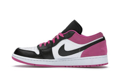 Air Jordan 1 Low Black Active Fuchsia CK3022-005