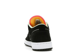 Jordan 1 Low Black Aurora Green Laser Orange CK3022-013