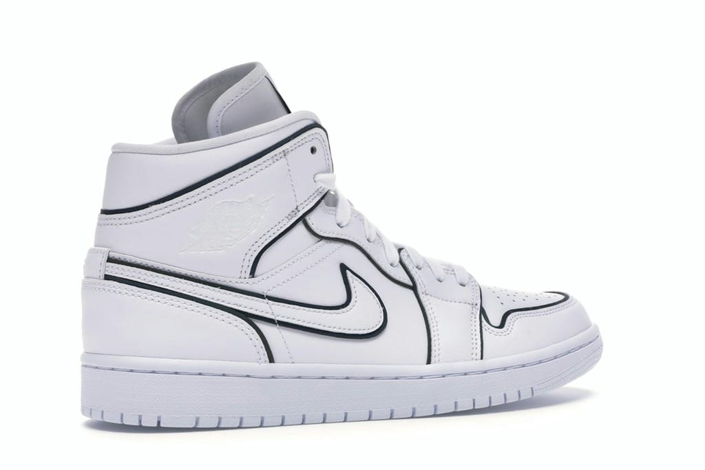 Air Jordan 1 Mid Iridescent Reflective White Women’s CK6587-100