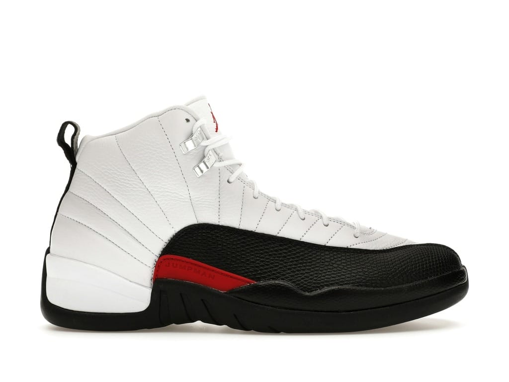Jordan 12 Retro Taxi Flip CT8013-162 White/Gym Red/Black Sneakers