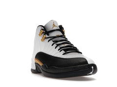 Air Jordan 12 Retro Royalty Taxi CT8013-170 White/Black-Metallic Gold Sneakers