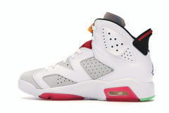 Jordan 6 Retro Hare CT8529-062 Sneakers – Neutral Grey/White/Red