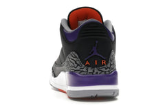 Air Jordan 3 Retro Black Court Purple CT8532-050 Sneakers