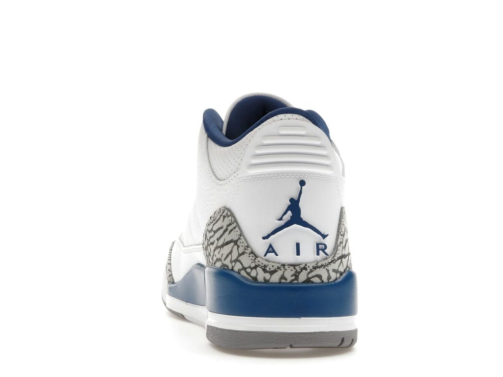 Jordan 3 Retro Wizards CT8532-148 White/True Blue/Metallic Copper/Cement Grey Sneakers