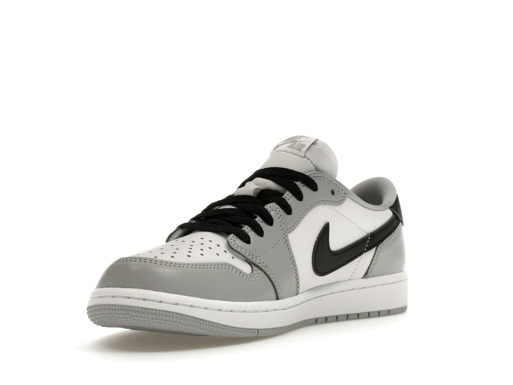Jordan 1 Retro Low OG Barons CZ0790-110 White/Black-Wolf Grey Sneakers