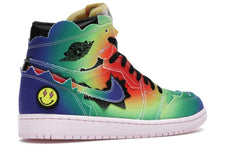 Air Jordan 1 Retro High J Balvin Tie-Dye Sneakers DC3481-900