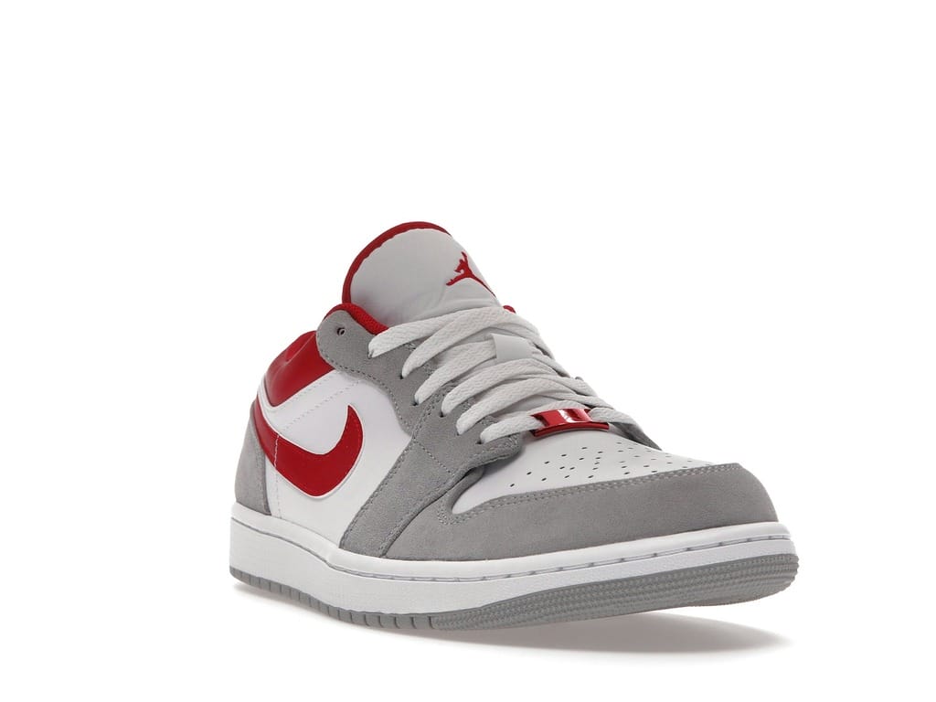 Jordan 1 Low SE Light Smoke Grey Gym Red DC6991-016