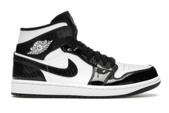 Air Jordan 1 Mid Carbon Fiber Black White DD1649-001