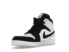 Jordan 1 Mid Diamond Shorts DH6933-100 White/Black Sneakers