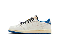 Fragment Design x Travis Scott x Air Jordan 1 Retro Low OG SP ‘Sail Military Blue’
