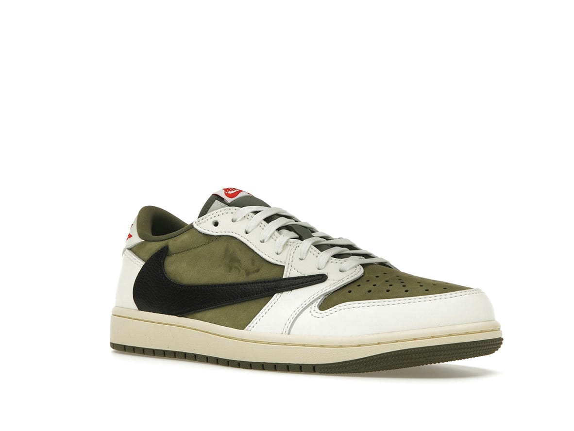 Jordan 1 Retro Low OG SP Travis Scott Medium Olive: Premium Sneakers