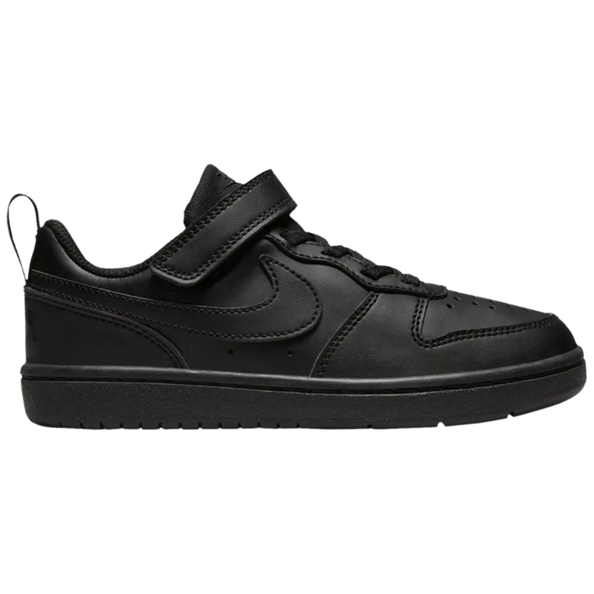 Nike Court Borough Low Recraft Black (PS)