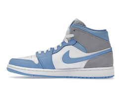 Air Jordan 1 Mid University Blue Grey DX9276-100 Sneakers