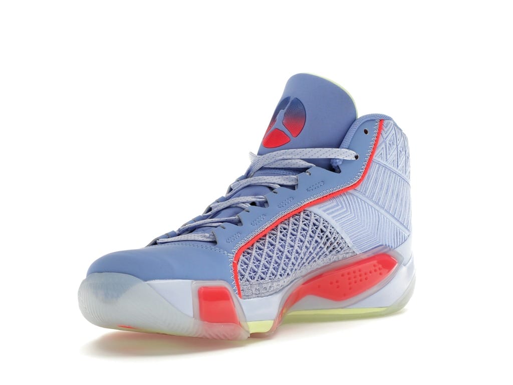 Jordan 38 Fadeaway Sneakers DZ3356-500 Light Marine Blue