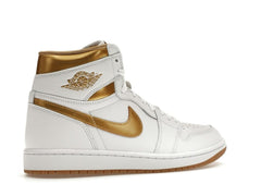 Jordan 1 Retro High OG Metallic Gold Women’s Sneakers FD2596-107