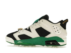 Jordan 6 Retro Low Golf Shoes Eastside Golf 1961 FJ0848-100 White/Malachite/Black/Gold