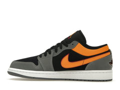 Jordan 1 Low SE Light Graphite Vivid Orange Sneakers – FN7308-008