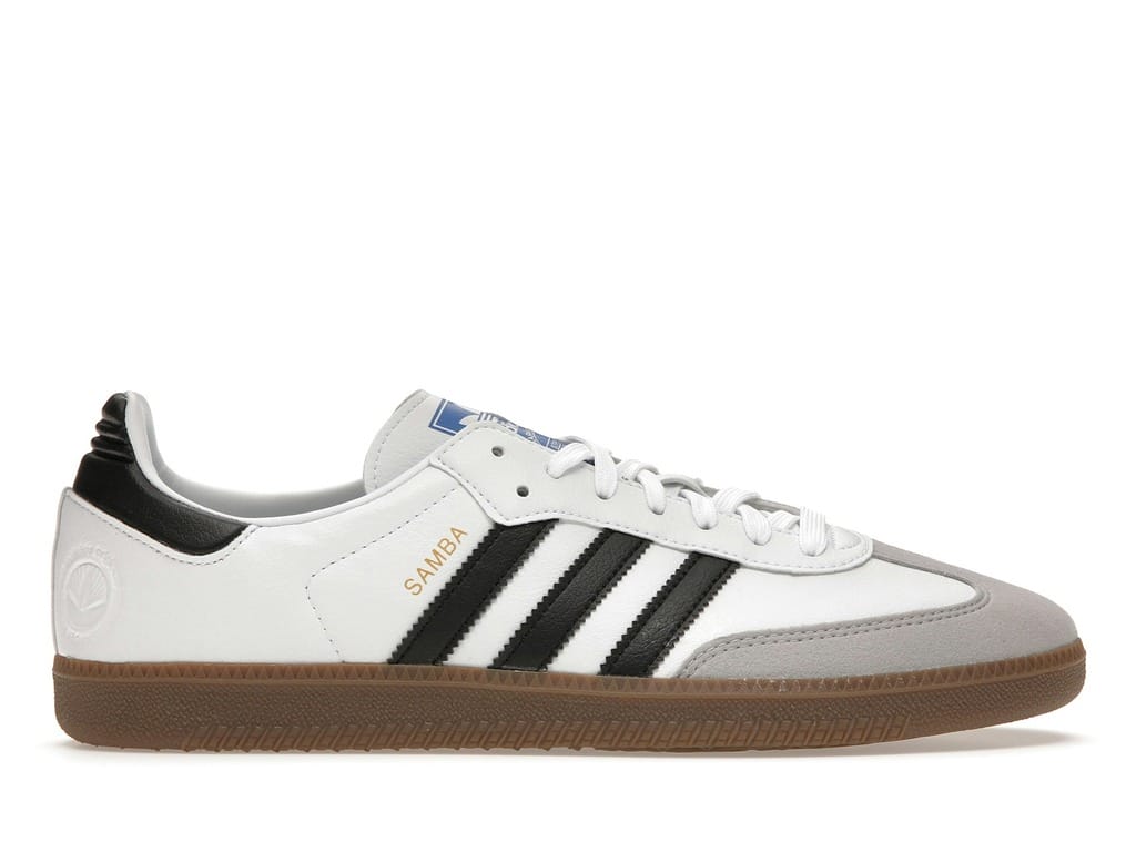 Adidas Samba Vegan Sneakers FW2427 Cloud White/Core Black/Gum