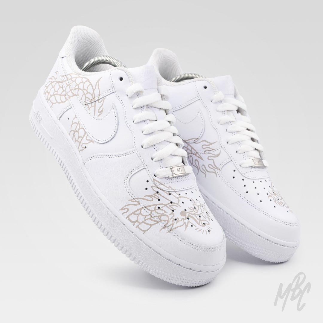 Flaming Dragon - Air Force 1 Custom