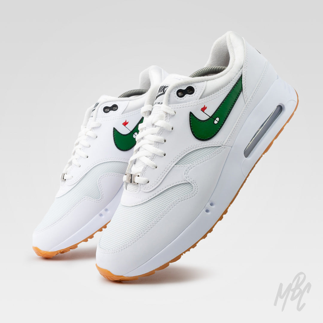 Clean on the Green - Air Max 1 Golf Custom