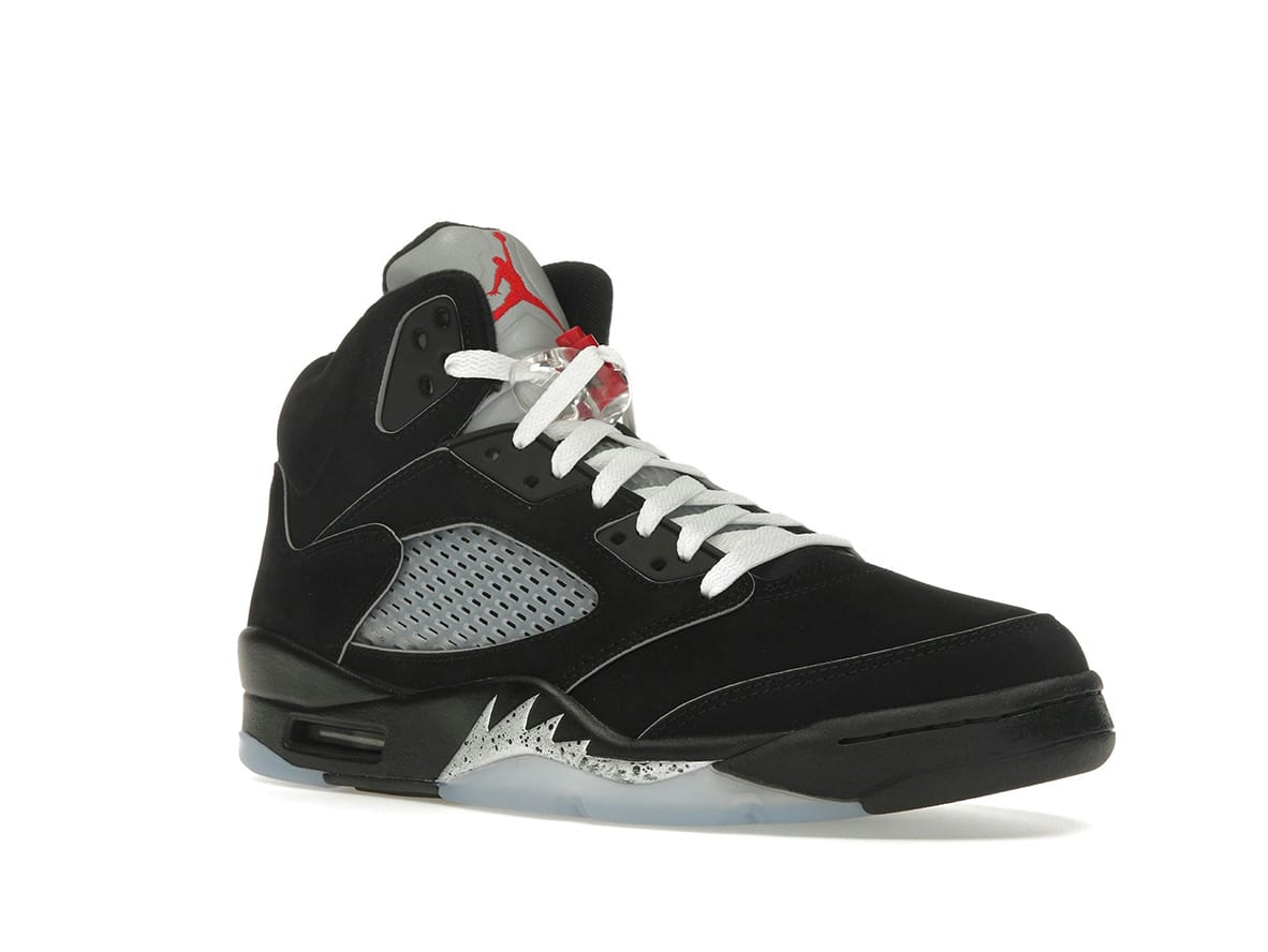 Jordan 5 Retro OG Black Metallic Reimagined Sneakers