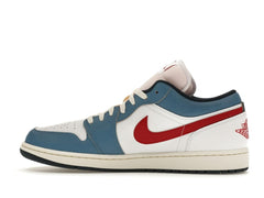 Jordan 1 Low SE Armory Navy HM3711-144 White/Navy Blue Sneakers