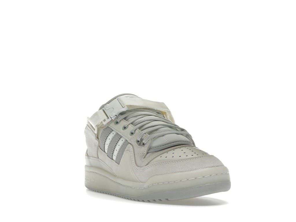 Adidas Forum Buckle Low Bad Bunny White Sneakers HQ2153