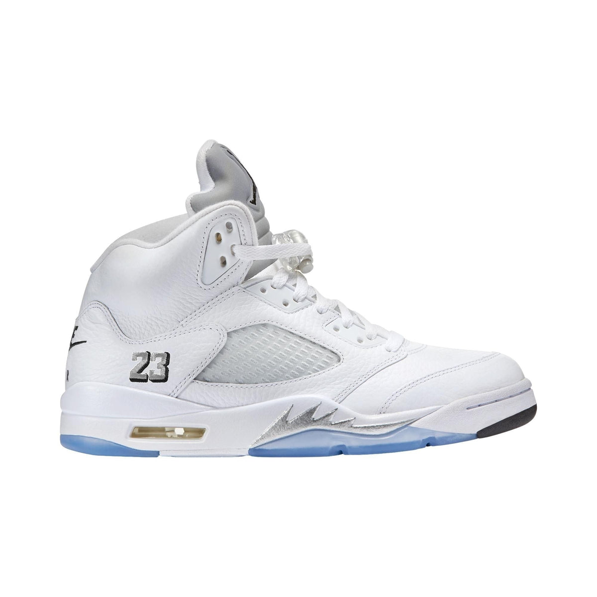 Air Jordan 5 Retro White Metallic 2026 White Metallic Silver Black