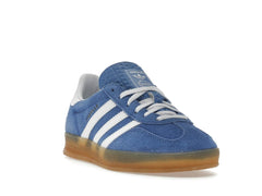 Adidas Gazelle Indoor Women’s Blue Fusion Gum Suede Sneakers HQ8717