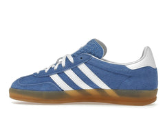 Adidas Gazelle Indoor Women’s Blue Fusion Gum Suede Sneakers HQ8717