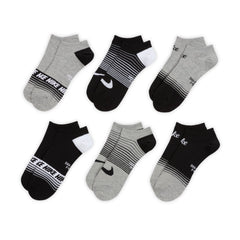 6 Pack Unisex Everyday Lightweight WGFX No Show