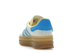 adidas Gazelle Bold Women’s Almost Blue Yellow Platform Sneakers IE0430
