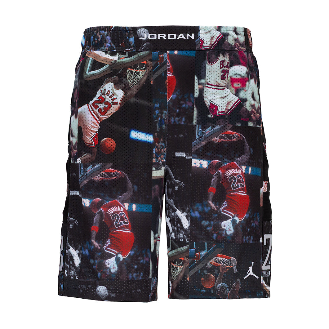 MJ AOP Mesh Shorts