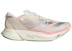 adidas Adizero Adios Pro 3 Chalk White Silver Pink Running Shoes