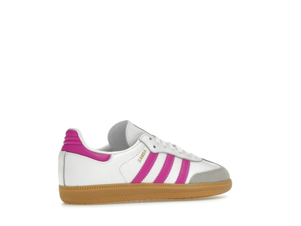 Adidas Samba OG Kids White Purple Shoes IH2873