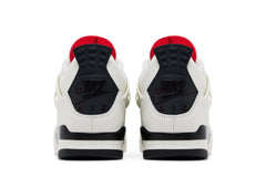 Air Jordan 4 Retro Flight Club Sail Black University Red
