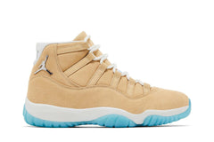 Air Jordan 11 Retro H Town Canvas Metallic Silver Summit White Football Blue