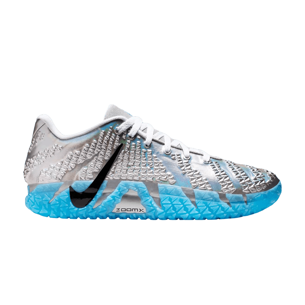 Jurassic Park X Nike Ja 3 Metallic Silver Metallic Silver Black White Baltic Blue