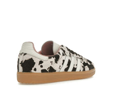 adidas Samba OG Cow Print Women’s Sneakers Dark Brown Off White Gum