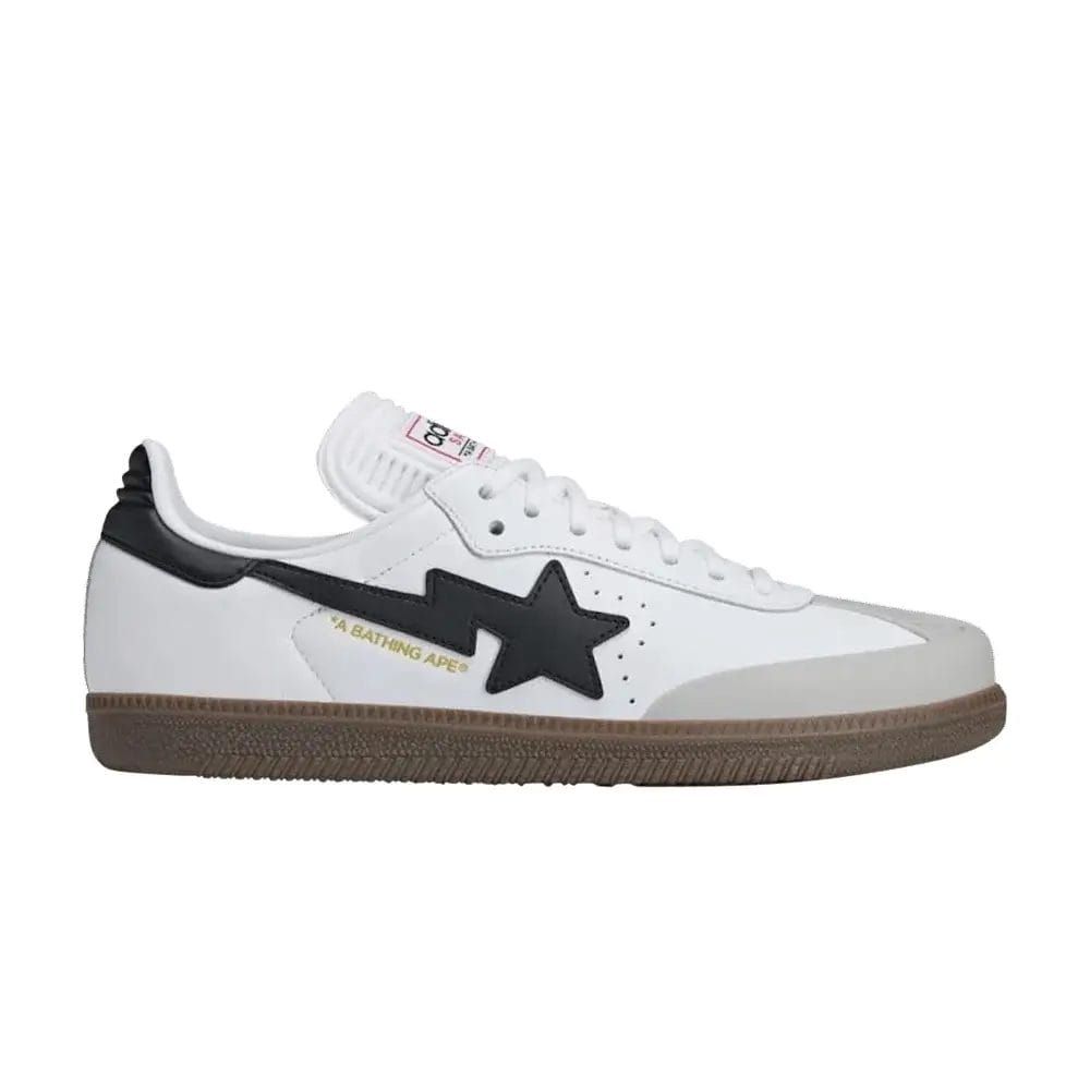 BAPE x adidas Samba ‘White Black Gum’